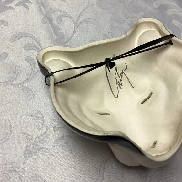 TIGER. Vintage African PORCELAIN .HOME DECOR Decor Handmade ARTIST SIGNED - Picture 8 of 8